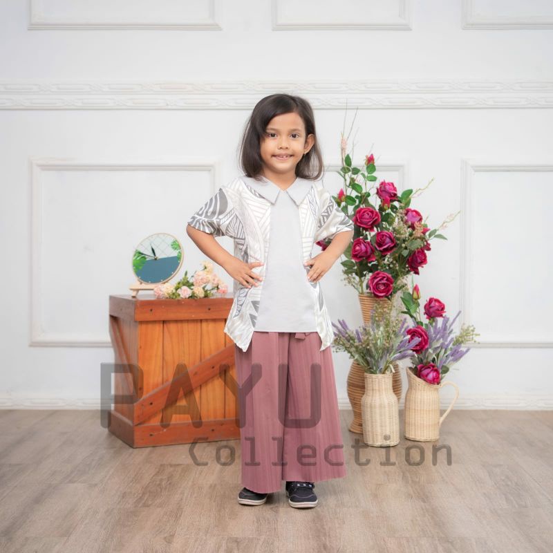 atasan blus batik kombinasi/dres/tunik