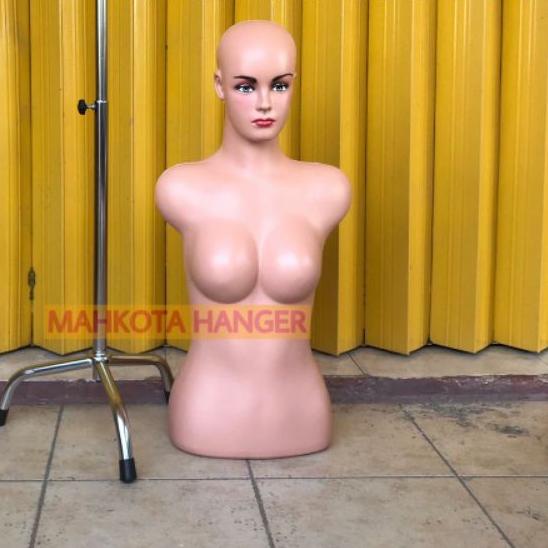 ۩ MANEKIN TORSO WANITA DEWASA + KAKI BESI / PATUNG TORSO CEWEK + KAKI BESI ➥