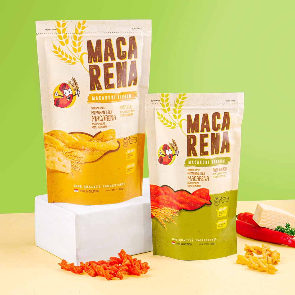 

[50 GR] Makaroni Gandum Macarena