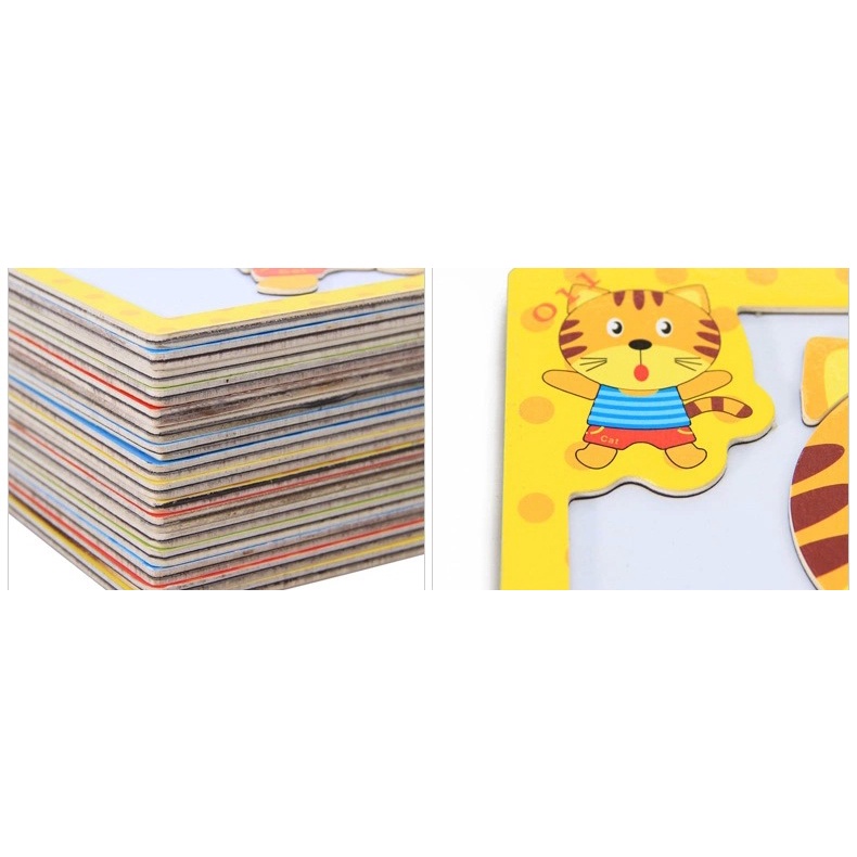 Mainan Edukasi Anak MAGNETIC PUZZLE Mainan Puzzle Kayu Anak Belajar