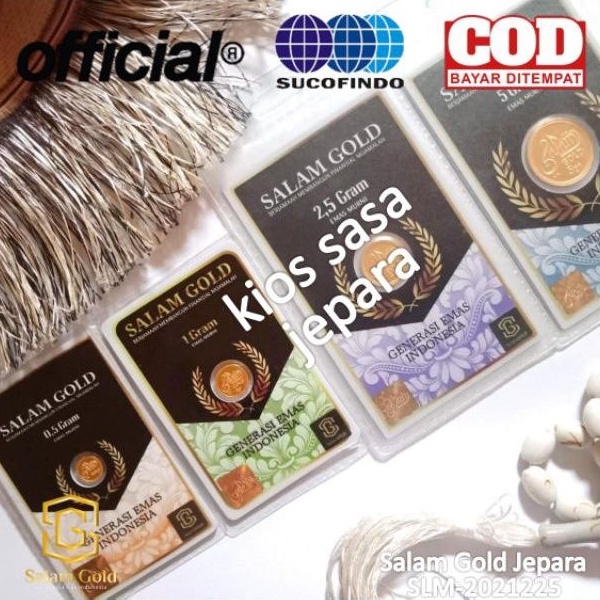 SALAM GOLD 0,5gr Logam Mulia EMAS 24K