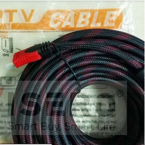 KABEL HDMI ( SERAT MERAH 3 METER )