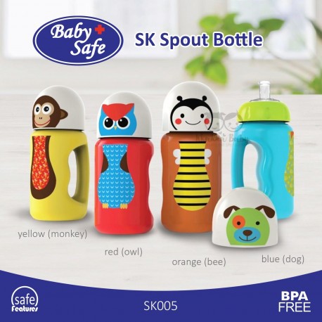 Baby Safe Bottle Silicone Spout 300ml SK005 CBKS