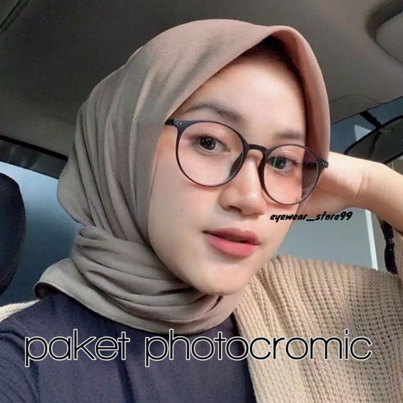 Kacamata photocromic | kacamata + paket lensa photocromic