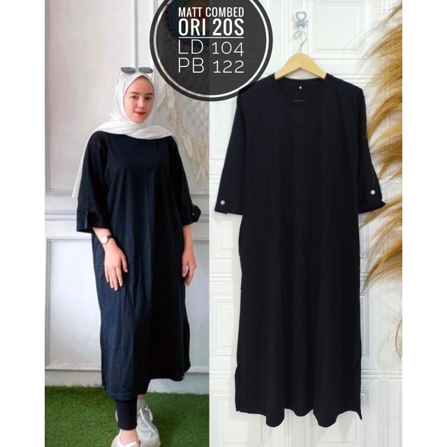 LONG TUNIK MODEL DM3 PREMIUM HITS KEKINIAN