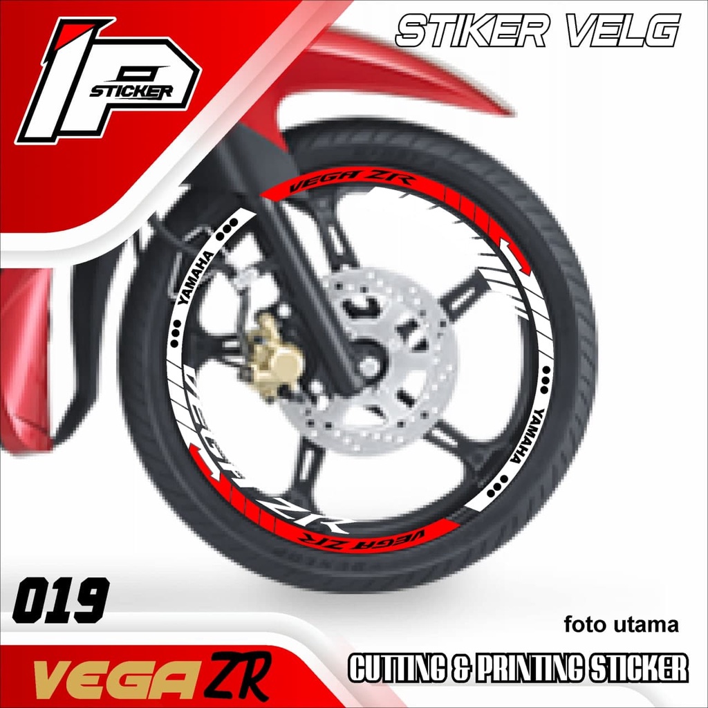 (COD) CUTTING STICKER VELG VEGA ZR - CUTTING VELG MOTOR VEGA ZR.19