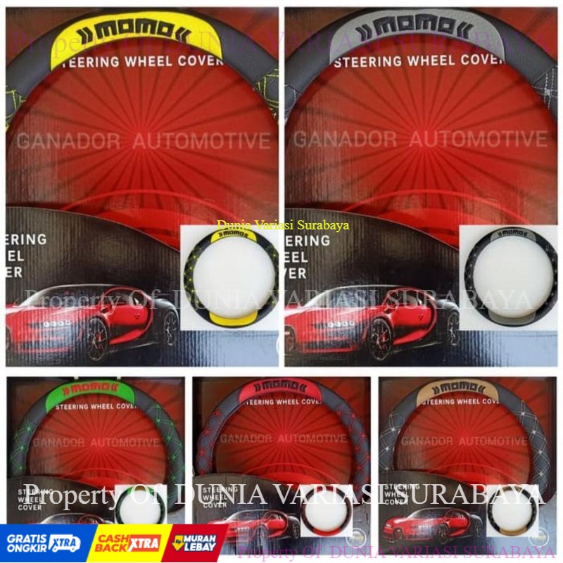 Cover Sarung Setir Mobil Daihatsu XENIA Stir MBTech Bordir MOMO - DuniaVariasi