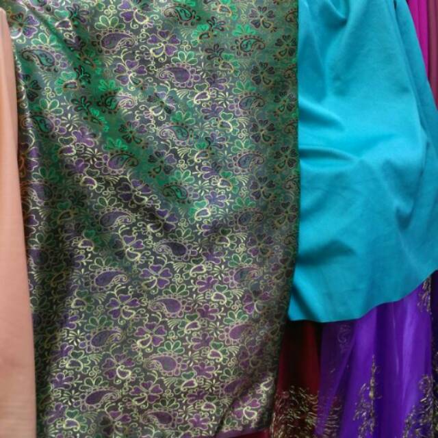 Paket Sale Baloteli Kutu Baru+Songket Hijau Tosca