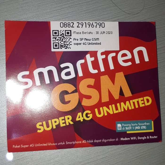 Kartu Perdana SmartFren Unlimited | Shopee Indonesia