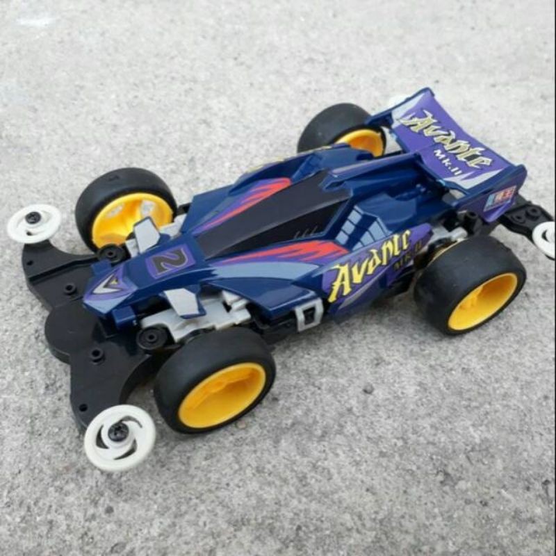 Tamiya mini 4wd MS chasis tamiya aoda Chasis hitam