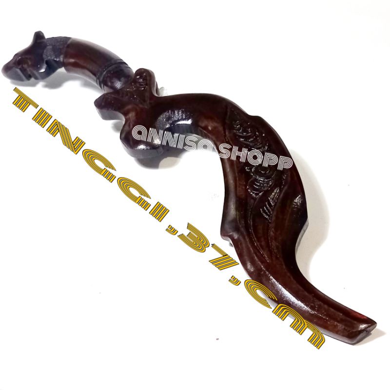 kujang siliwangi kayu ukir uk besar