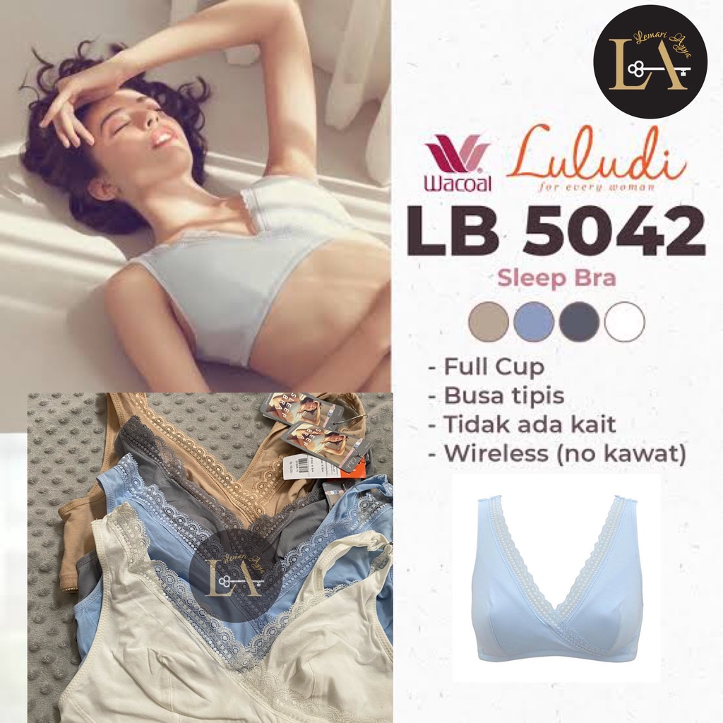 Wacoal Luludi Sleep Wireless Full Cup Bra LB 5042