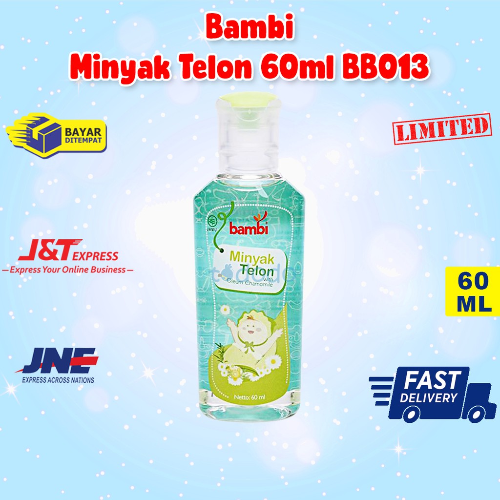 Bambi Minyak Telon 60ml BB013