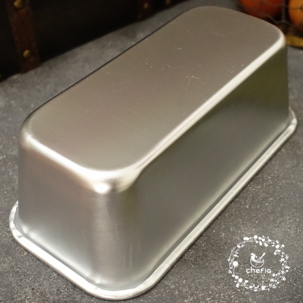 Chefio Loyang Oval Kotak Aluminium / Loaf Pan Persegi Tanpa Sambungan