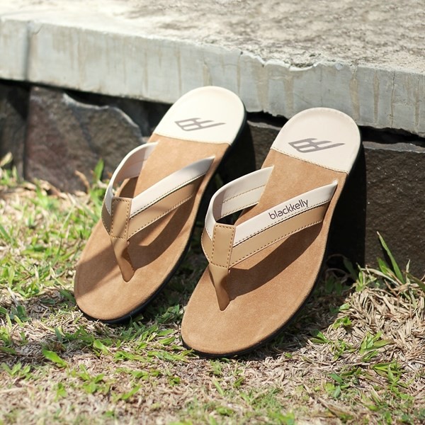 Blackkelly - Sandal Pria Sandal Flip Flop Sandal Jepit Casual Pria Original | BCL 682