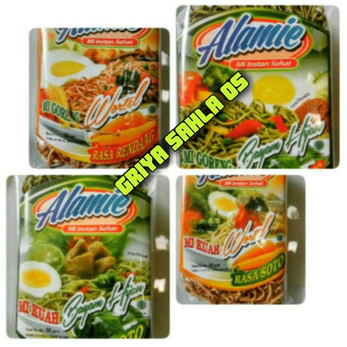 

Gg01Hh Mie Instant Organik Alamie Soto Dan Rendang Non Msg Non Pengawet Ds01Gkk