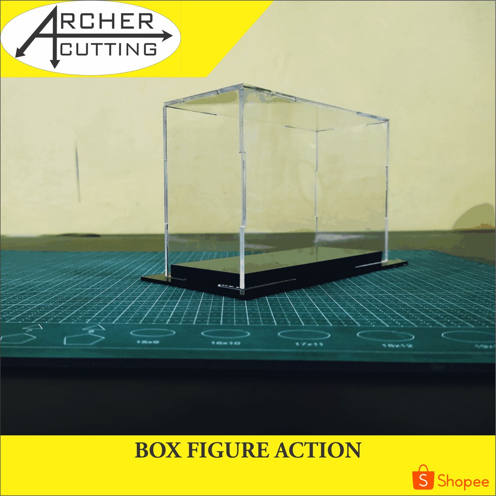 BOX FIGURE ACTION DIECAST ACRYLIC ALAS LEBAR