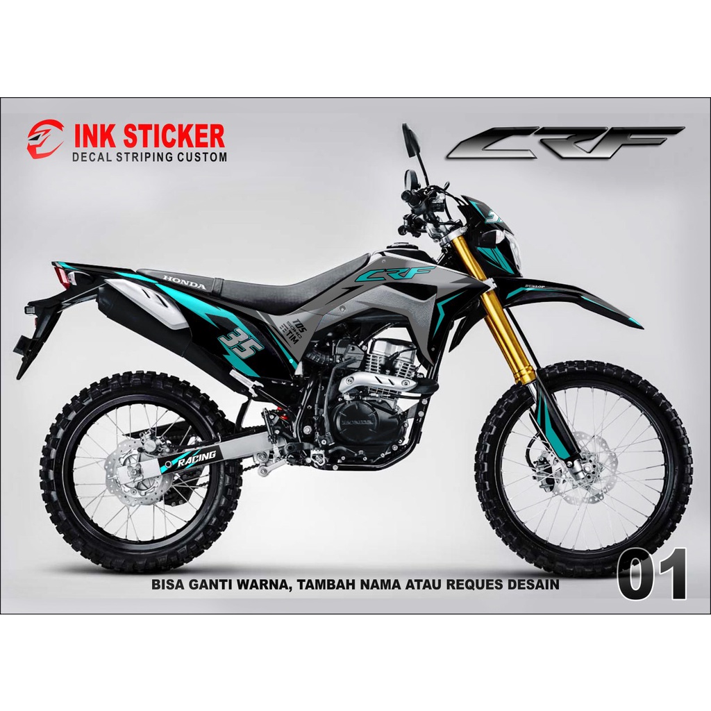 Sticker Decal CRF design 01