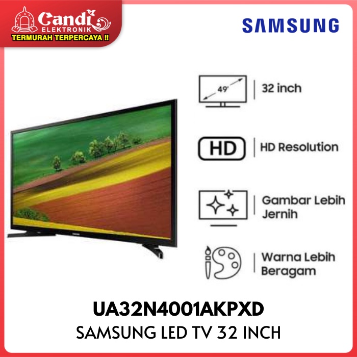 SAMSUNG LED TV 32 inch UA32N4001AKPXD Digital Usb Movie-3