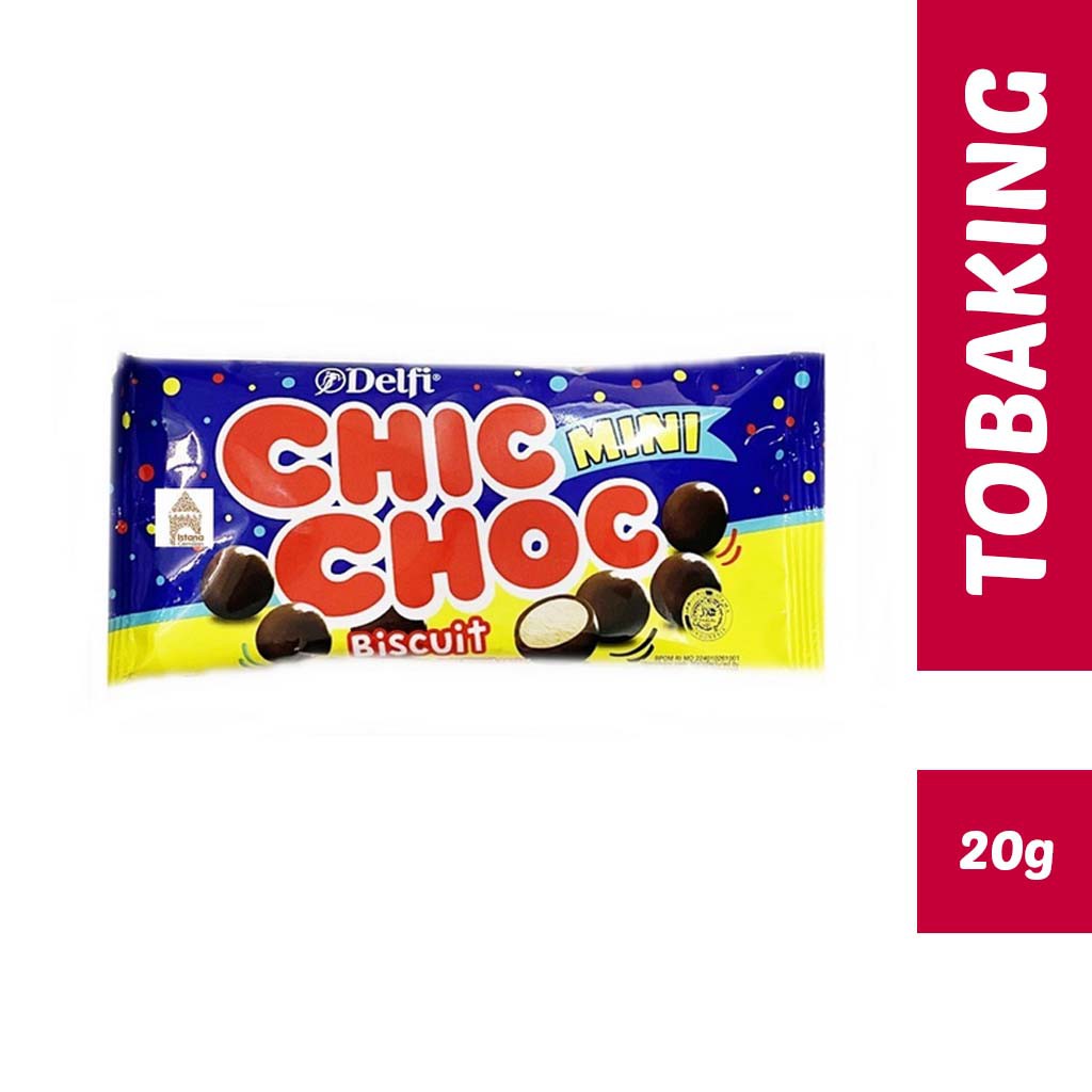 

Delfi Chic Choc Biscuit mini 20gr HALAL Chocolate Ball