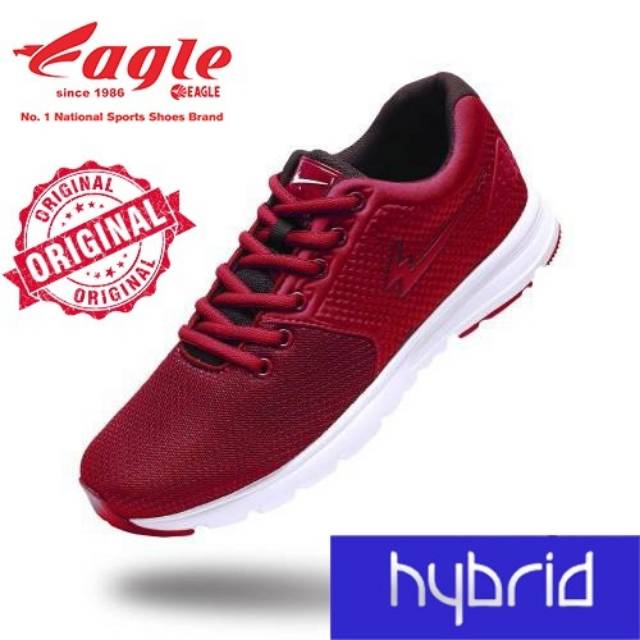 Sepatu Lari Olahraga Eagle HYBRID Original