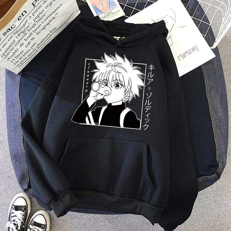 Sweater Anime Japan Killua Slurp - Swaeater Reza Arap