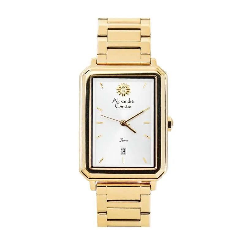 Jam tangan Original Alexandre Christie AC 2920 AC2920 Gold fullset
