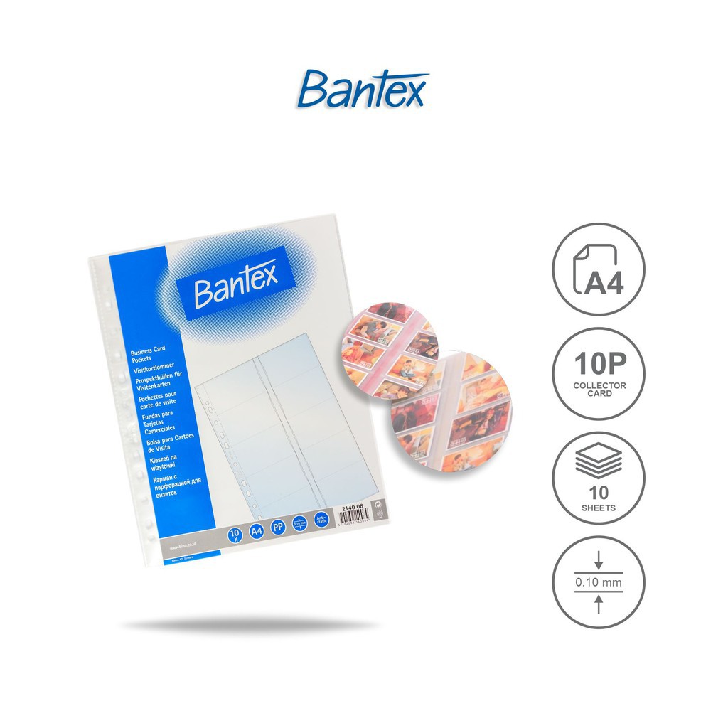 

[BMS Tangerang] Bantex Business Card Pocket