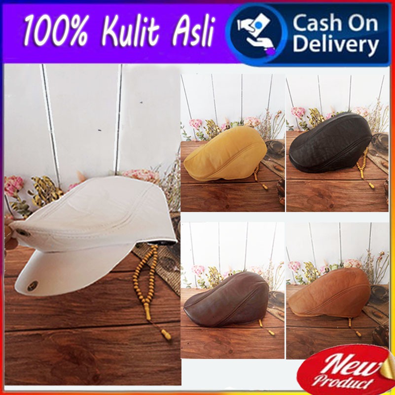 Topi Kulit Topi Pet Topi Pria Topi Garut topi pelukis