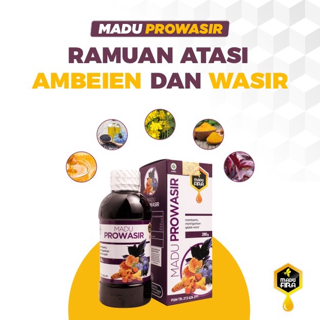 Pro wasir Obat Wasir Ampuh Madu Prowasir Asli Herbal Ambeyen Stadium 4 BAB Berdarah Mengobati Benjolan Anus Luar Dalam Melancarkan Susah BAB