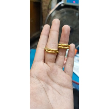 Cincin putar emas London 10gr