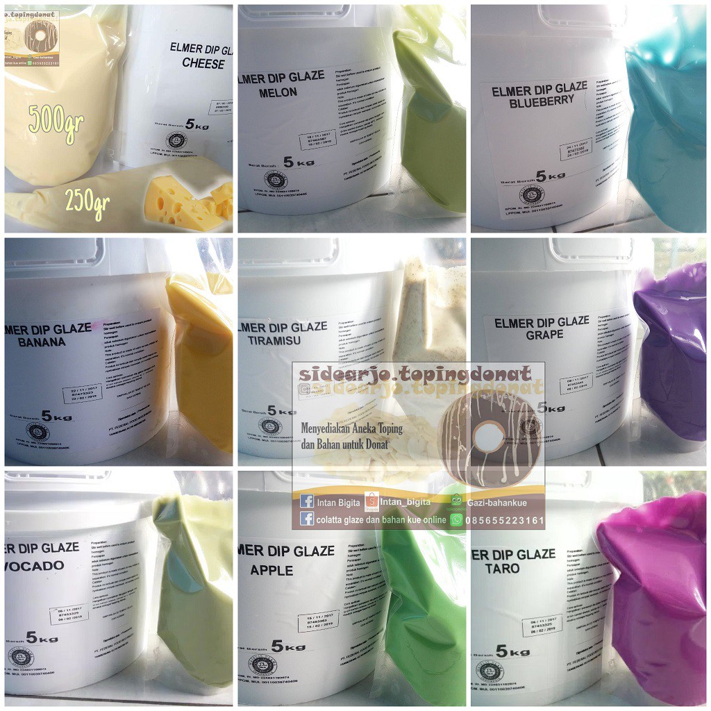 

Elemer Dip Glaze 500 gr