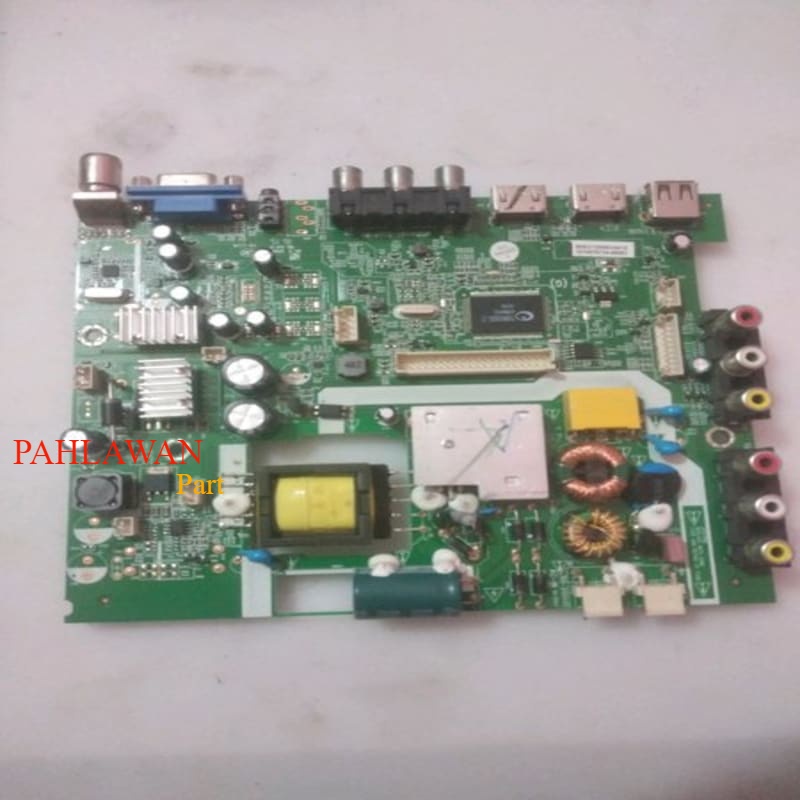 MB - mainboard - mesin tv led SANYO LE24S8000 - LE 24 S 8000 tested