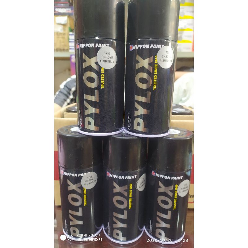 Cat Spray Pylox 1758- Chrome Aluminium