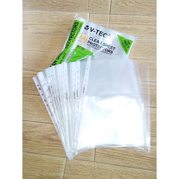 

Sheet protector map / plastik dalam map ukuran A4