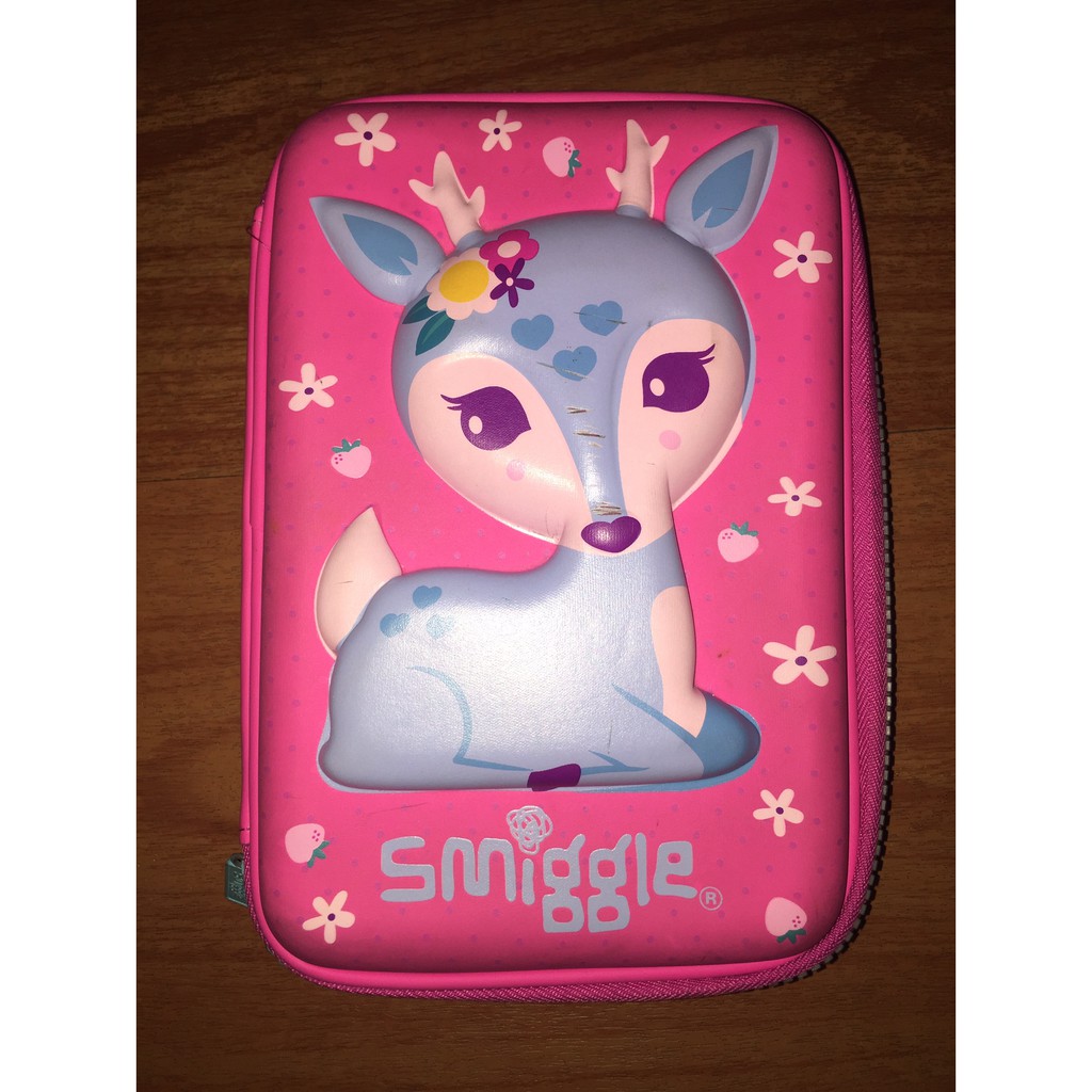 

PRELOVED Tempat Pensil Smiggle Deer