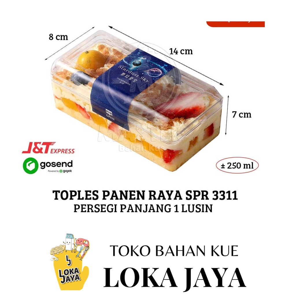 PER DUS ISI 12 PCS TOPLES PANEN RAYA 3311