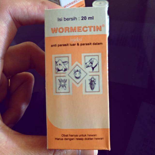 WORMECTIN obat korengan dan cacingan hewan