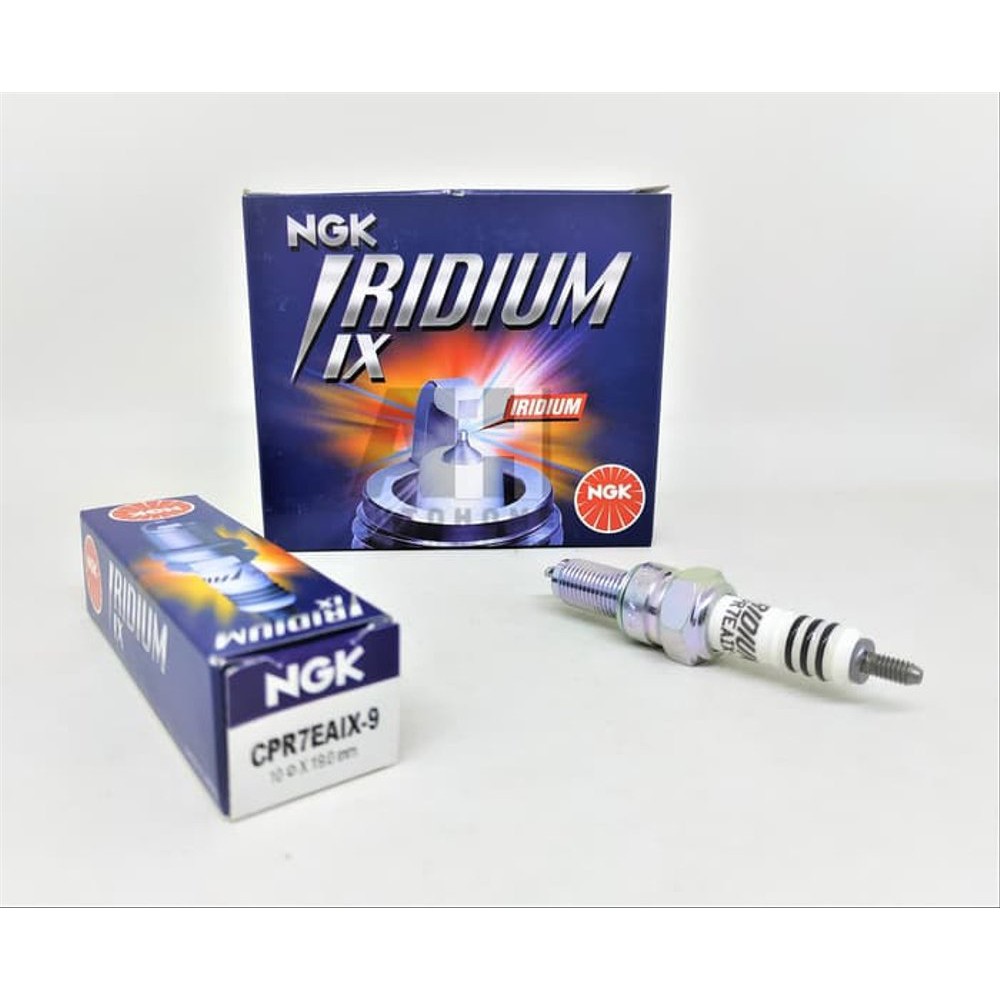 TERJAMIN Busi Motor NGK Iridium Nex Shooter Address CPR7EAIX-9