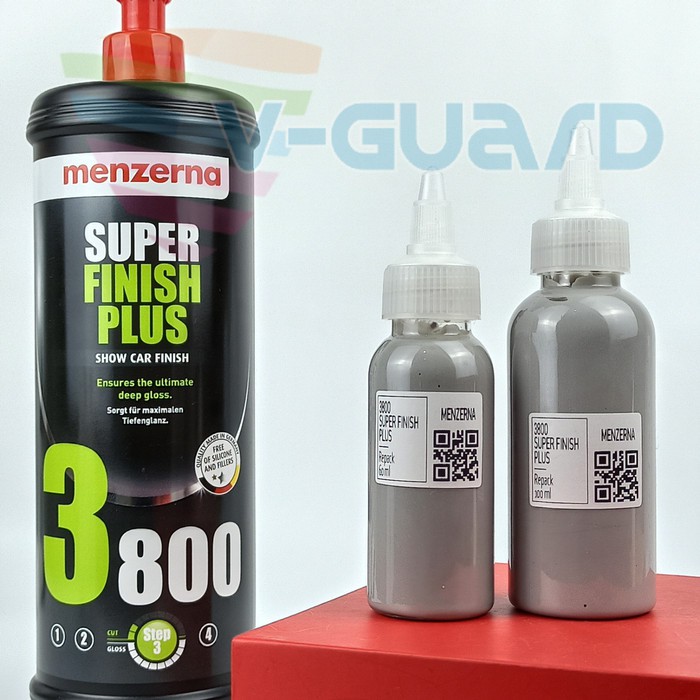 Menzerna Super Finish Plus 3800 Repack, Menzerna 3800, Obat Poles Mobil