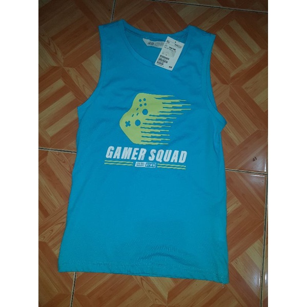 Singlet anak H&amp;M Gamer Squad Blue