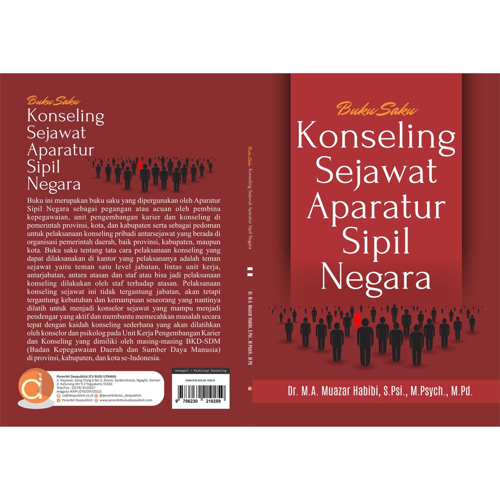 Deepublish - Buku Saku Konseling Sejawat Aparatur Sipil Negara