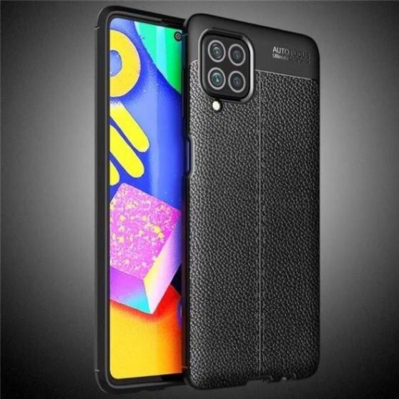 Samsung A12 M12 M22 M32 M62 Case Softcase Autofokus Leather kulit Jeruk