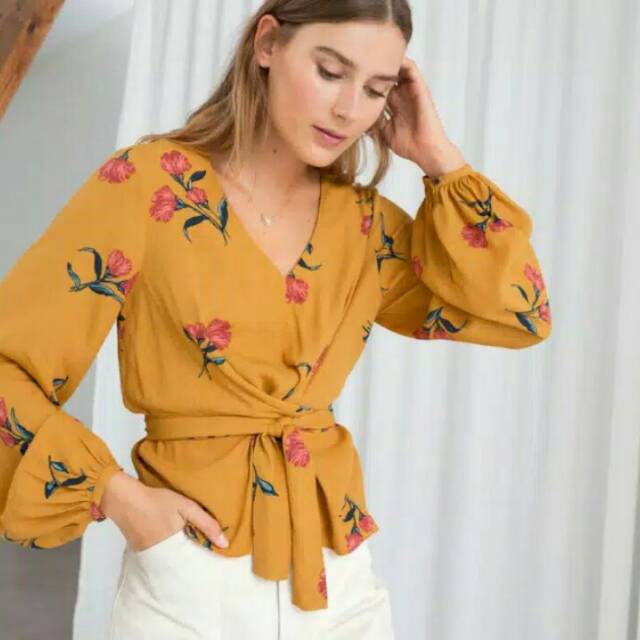 Other Stories Flower Blouse