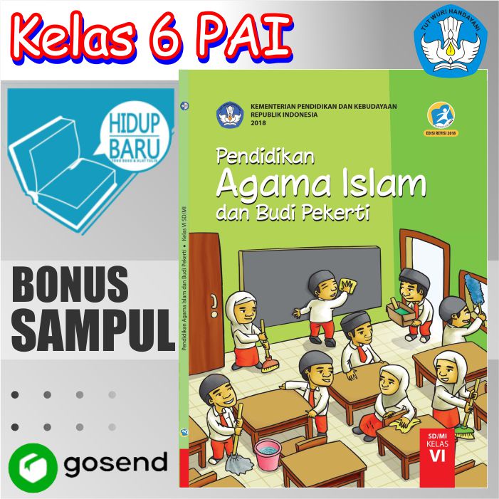 Buku Paket Pelajaran Kelas 6 SD MI pendidikan agama islam dan budi pekerti Bandung