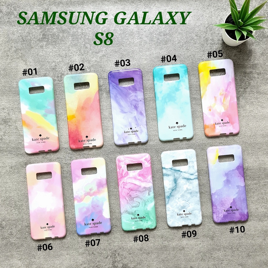 SAMSUNG NOTE 8 S9 S8 S8 PLUS A510 A5 2016 A710 A7 2016 A720 A7 2017 J3 2015 2016 J5 2015 J2 PRO J7 PRIME J2 PRIME GRAND PRIME - KS MARBLE Soft Case Premium