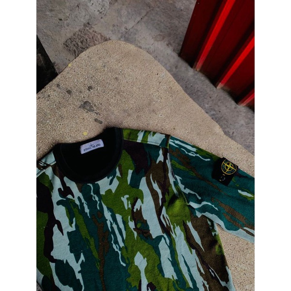 Stone island flowing camo