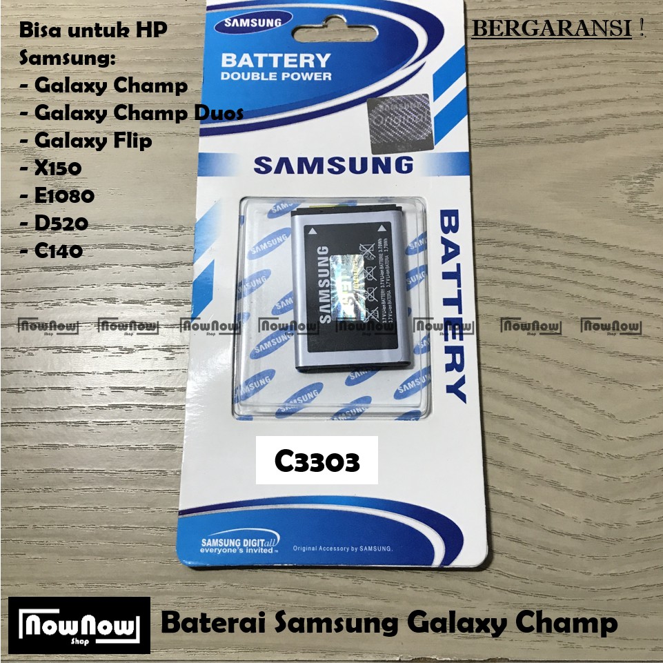 Baterai Samsung Galaxy Champ C3300 C3303 Champ Grand Duos E2652 Original Batre Baterai SEIN