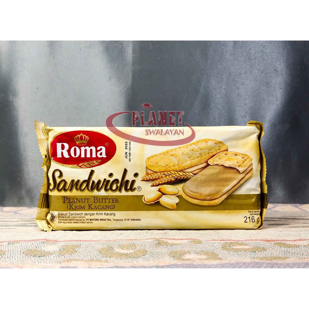 

ROMA SANDWICH PEANUT BUTTER