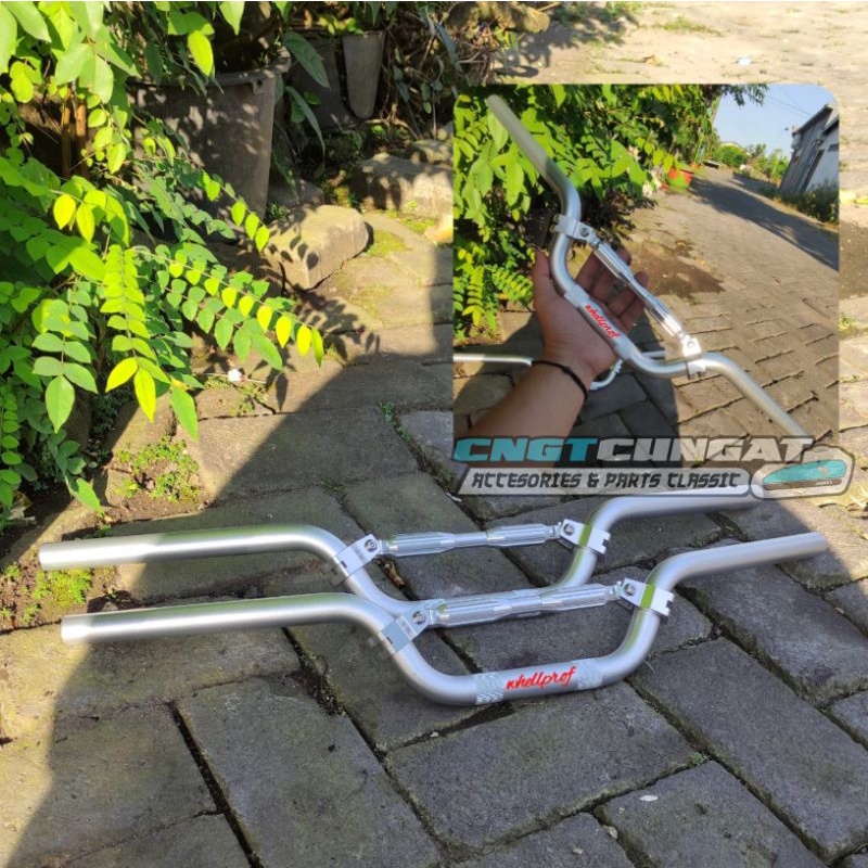 stang stir whellprof copy daytona tipe low ukuran cb150r vixion detail original merk whellprof